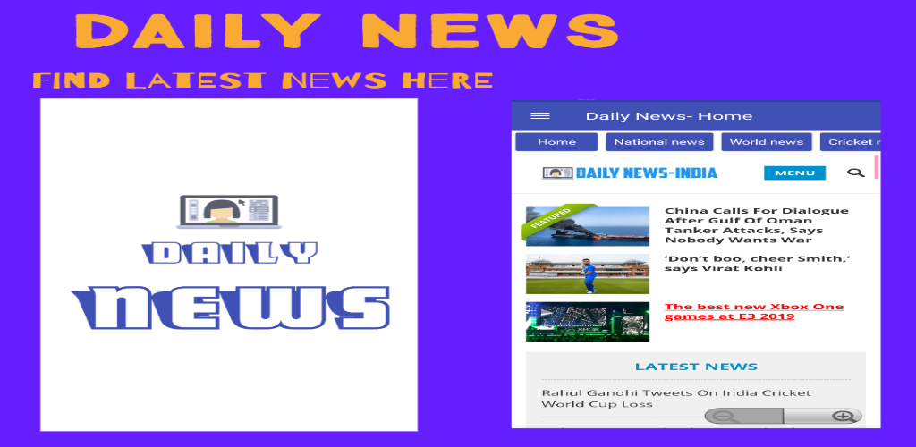 Daily News English News Today, Current Latest News Apps