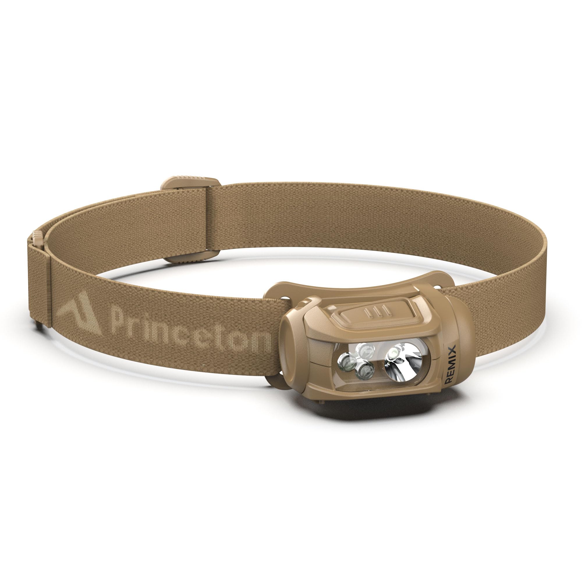 Photo 1 of Princeton Tec Remix LED Headlamp (300 Lumens, Tan w/Red LEDs) (RMX300-RD-TN)