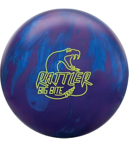 Amazon.com : Radical Deadly Rattler Bowling Ball 15lbs : Sports