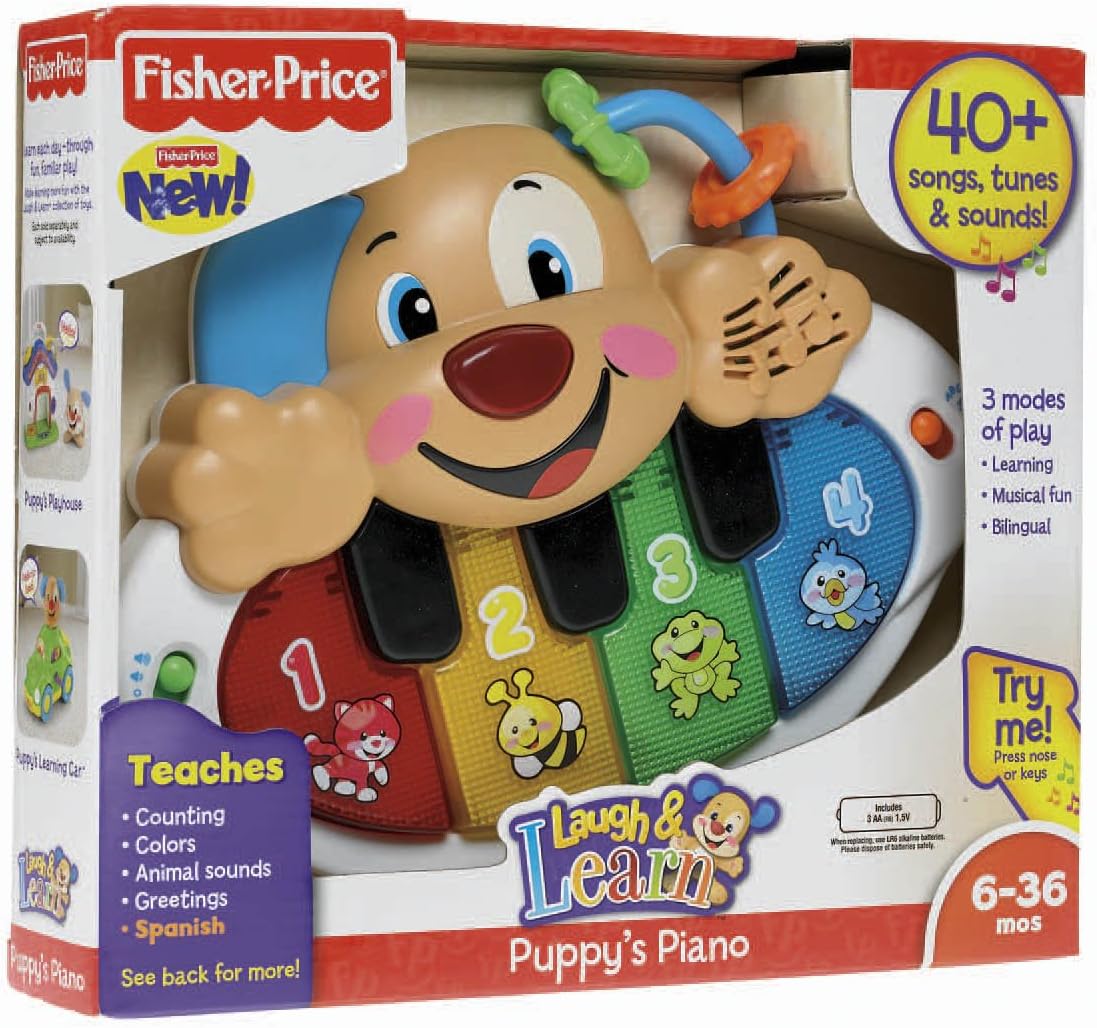 fisher price laugh and learn piano