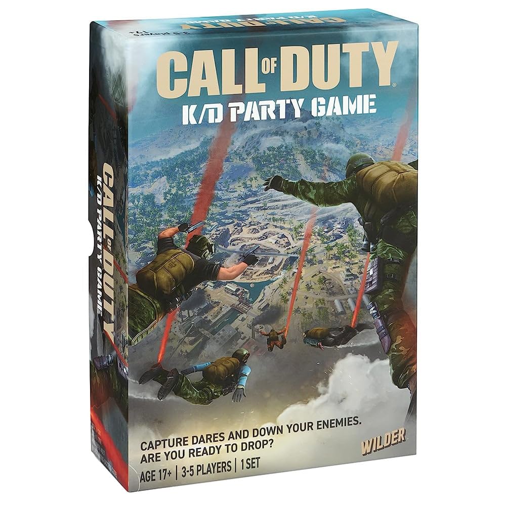 Call of Duty K/D Party Games | Caputure Dares, Take Shot and Down Your Enemies | COD | Call of Duty Game | 3-5 Players | Ages 17+