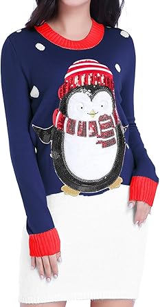 cute ugly christmas sweater dress