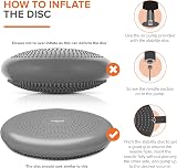 Structure Fitness Stability Balance Disc with Hand Pump Grey 150kg view 6