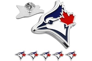 Pack of 10/20/50/100 Blue Jays Lapel pin Metal Badge, Gift For Baseball Lover Base Ball Player Enamel Badge Souvenir For Men 