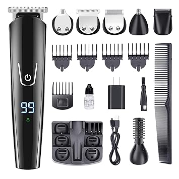 Amazon Com Gooleen Beard Trimmer For Men Cordless Mustache