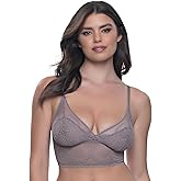Felina Finesse Cami Bralette - Stretchy Lace Bralettes for Women - Sexy and Comfortable