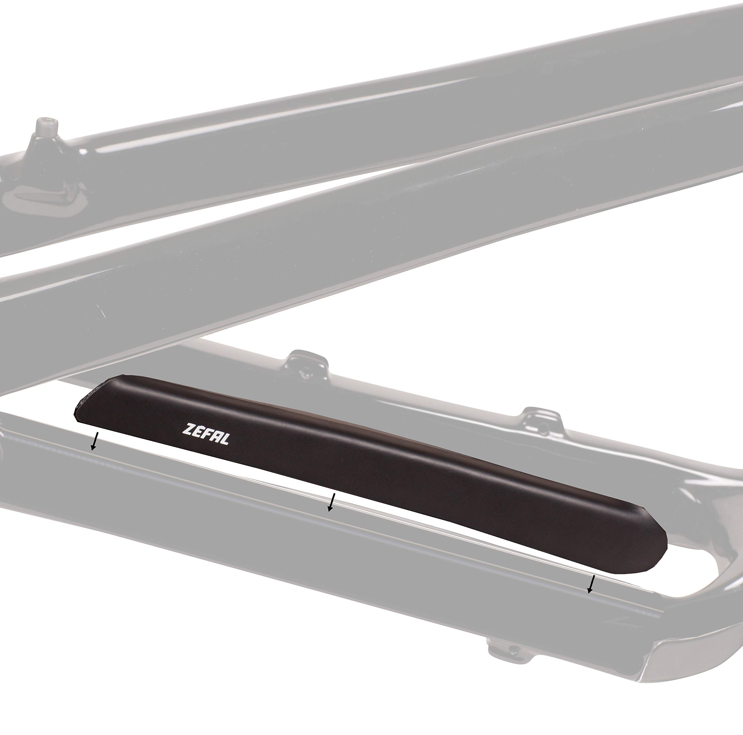 Zefal Chainstay Armour Frame Protection, Black, 250 x 33mm