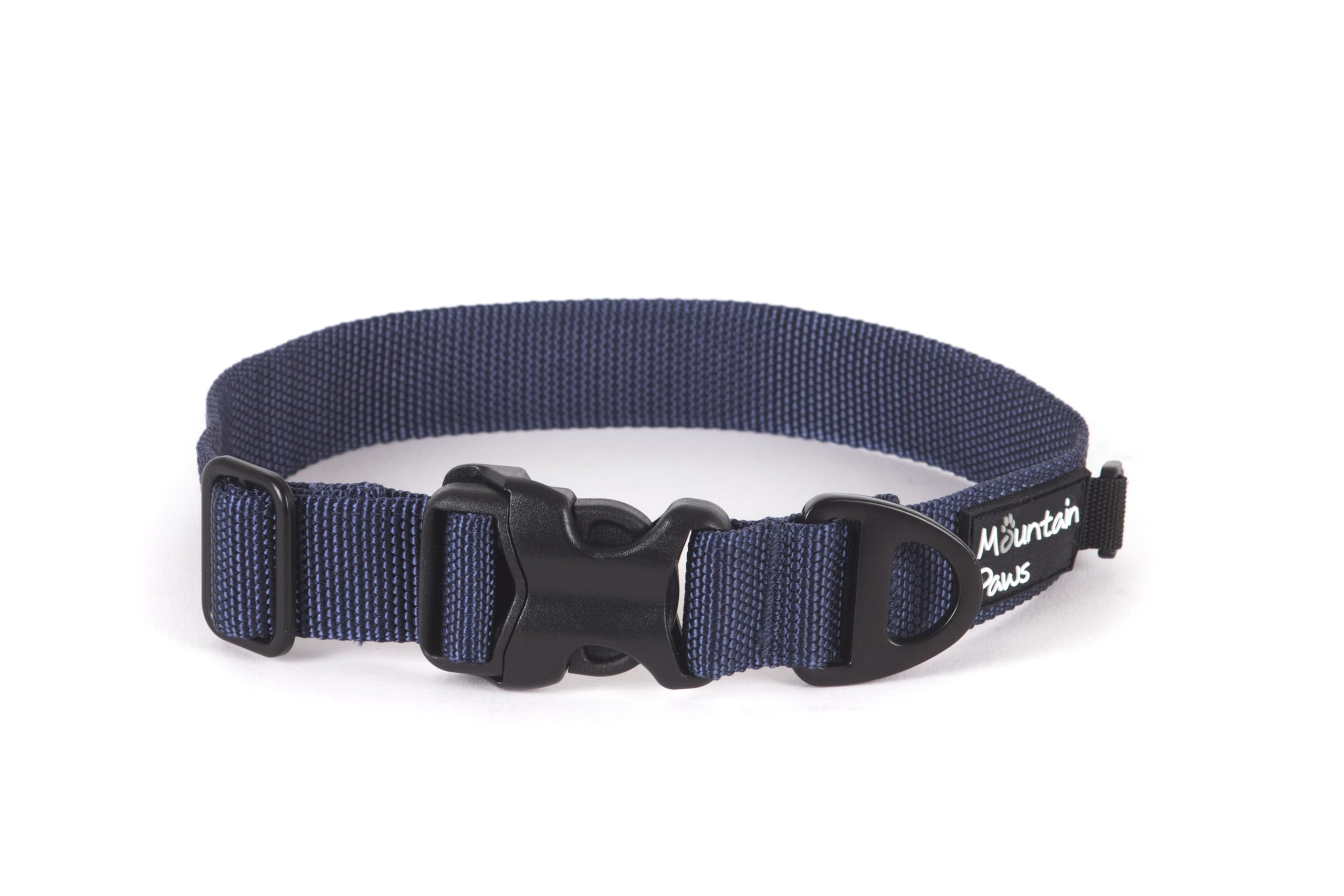 Mountain Paws Extra Tough Dog Collar With Name Tag Attachment Point | To Fit Neck Sizes 26 – 68cm