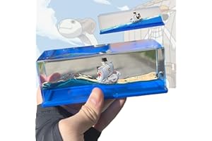 PTAEXCEL Unsinkable Boat in a Box, Unsinkable Cruise Ship Toy, Cruise Ship Fluid Drift Bottle, Cruise Ship Fluid Drift Model 