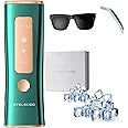 Myelecsio Laser Hair Removal Device, IPL Hair Removal Device with Ice Cooling Care, Safe, long-lasting and Virtually Painless treatment, unlimited flashes 1,000,000+ at Home Use