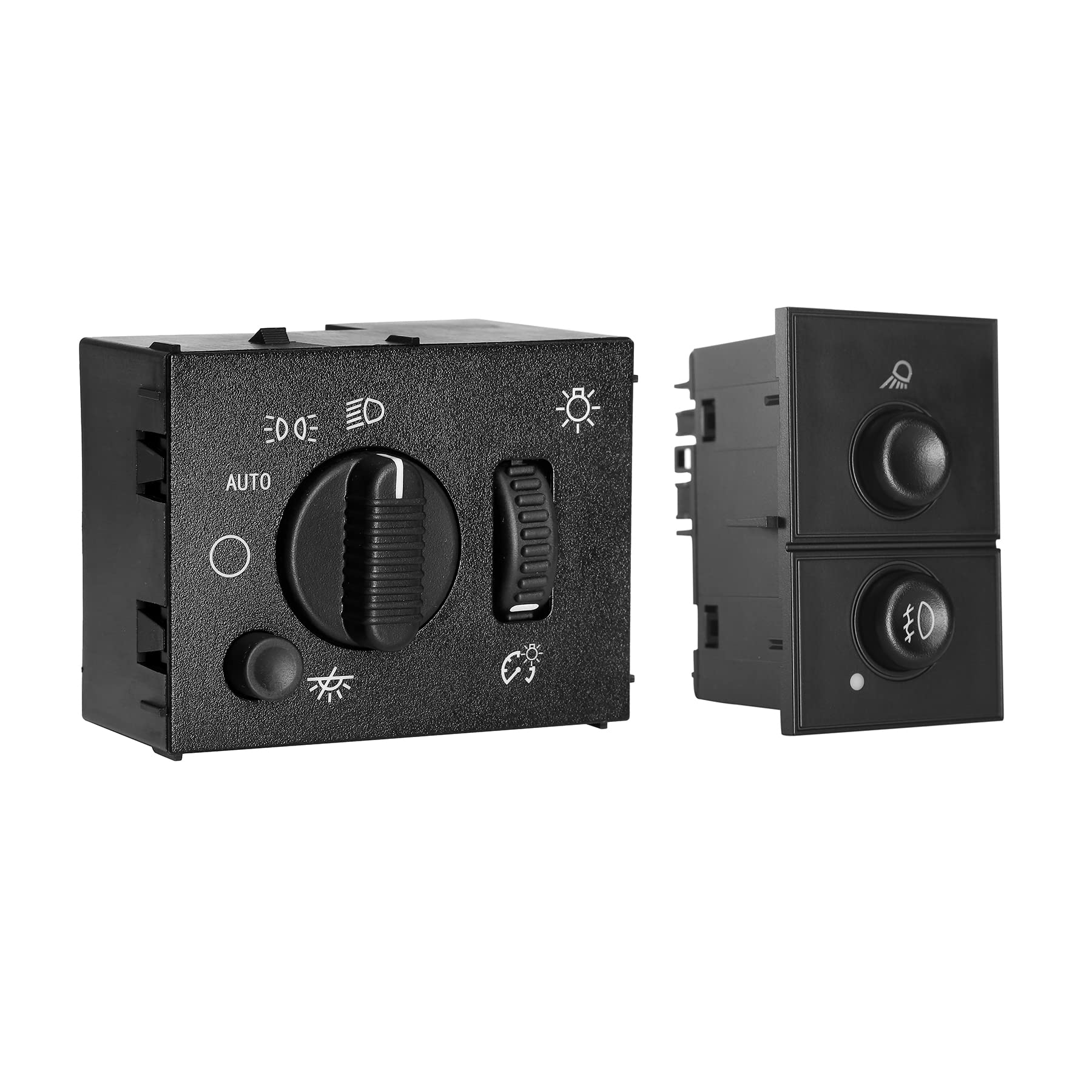 Photo 1 of Headlight Switch & Fog Light Switch | Replacement for 2003-2007 Chevy Silverado Suburban Tahoe Avalanche GMC Sierra Yukon Cadillac Escalade & More | Replaces# 19381535, 15143597