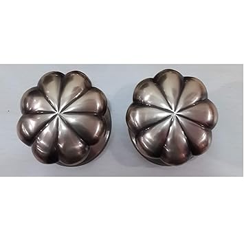 Buy Ruhi Collections Pair Of Brass Door Knobs Lillian Flower