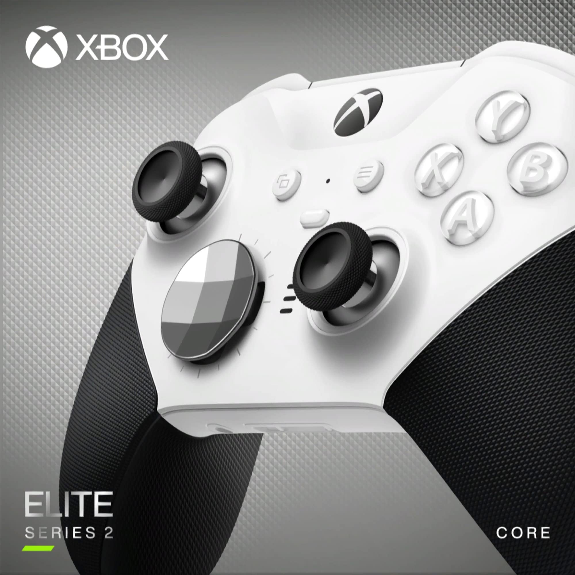 Xbox Elite Wireless Controller Series 2 Core – White (Renewed Premium)
