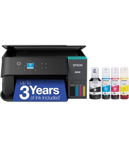 Amazon.com: Epson EcoTank ET-4950 Wireless All-in-One Color
