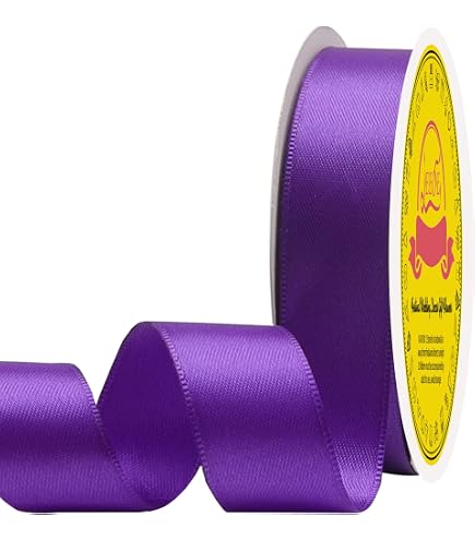 Qjaiune Cinta De Satén Marrón Oscuro De 3/8 Pulgadas X 25 Yardas, Cinta De Ramo De Boda, Cinta De Seda Rosa, Cinta De Poliéster Sedoso, Cinta De Tela Brillante Para Envolver