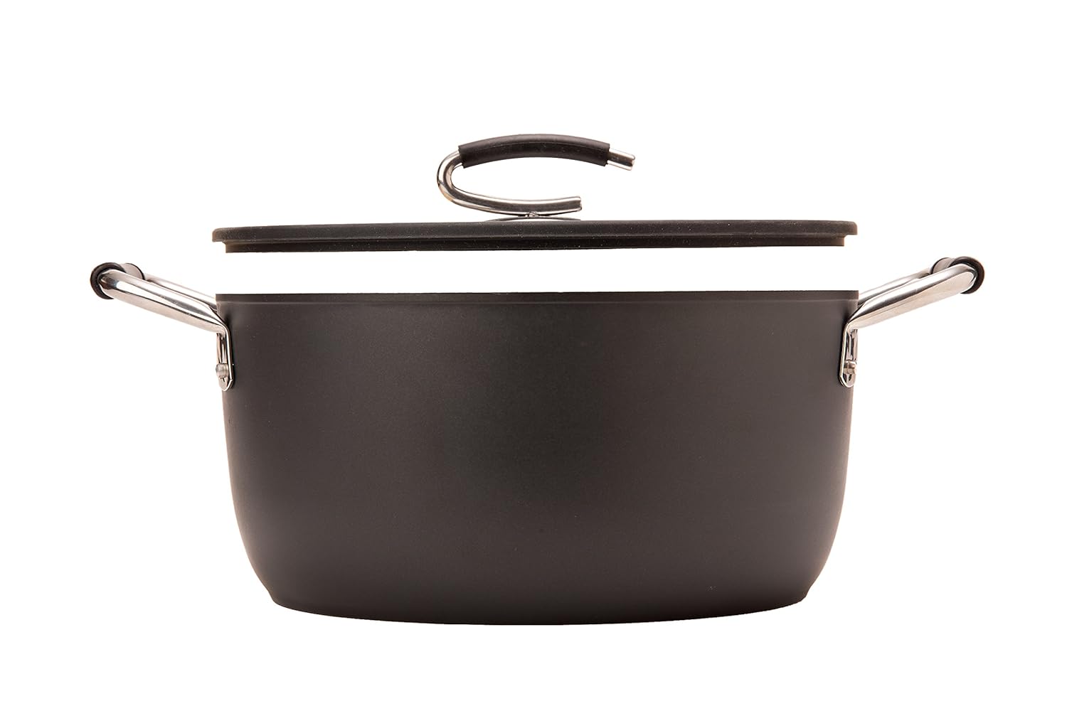 Vesuvio 8 Quart Nonstick Dutch Oven Nontoxic Ceramic Coated Stock Pot