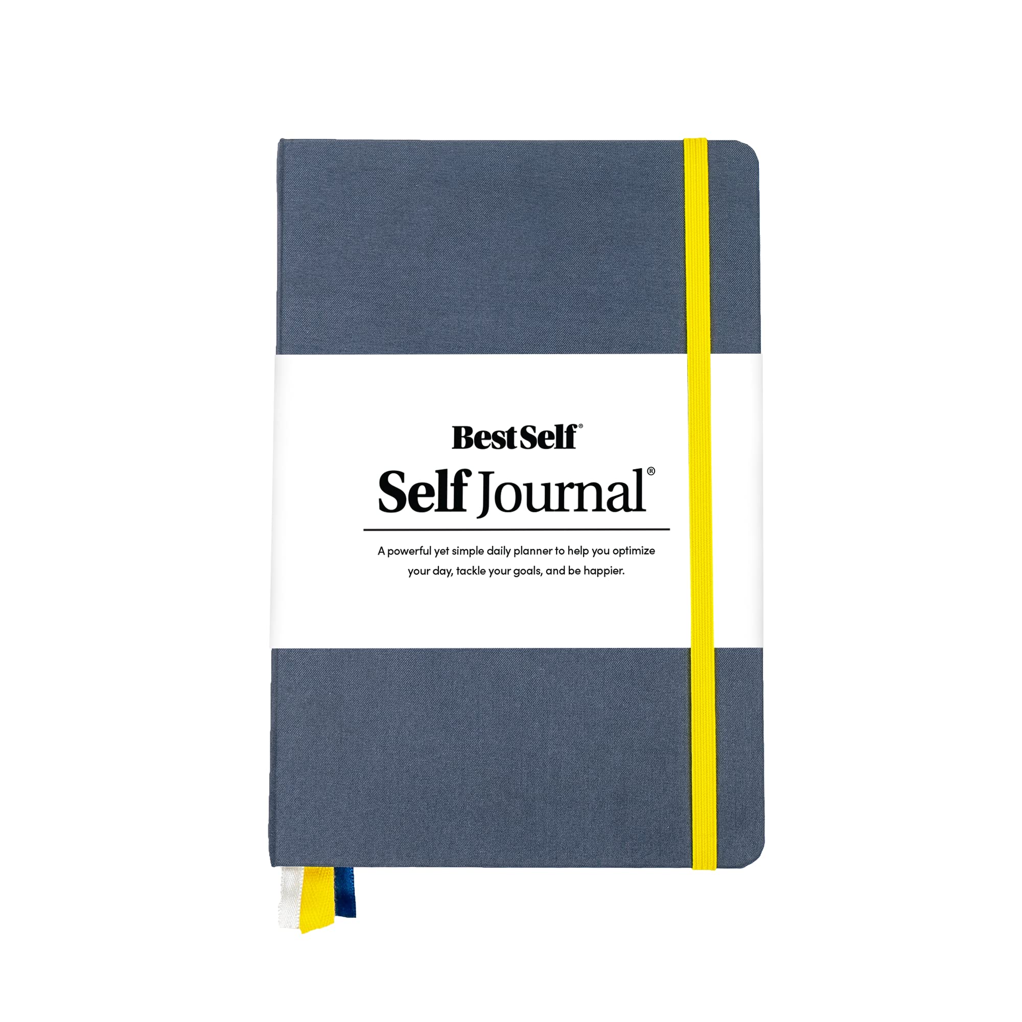 Self Journal by BestSelf — Undated 13-Week Planning, Productivity and Positivity System for Max Achievement and Goal Success — Track Gratitude, Habits and Goals Daily and Weekly (Blue) — image 1