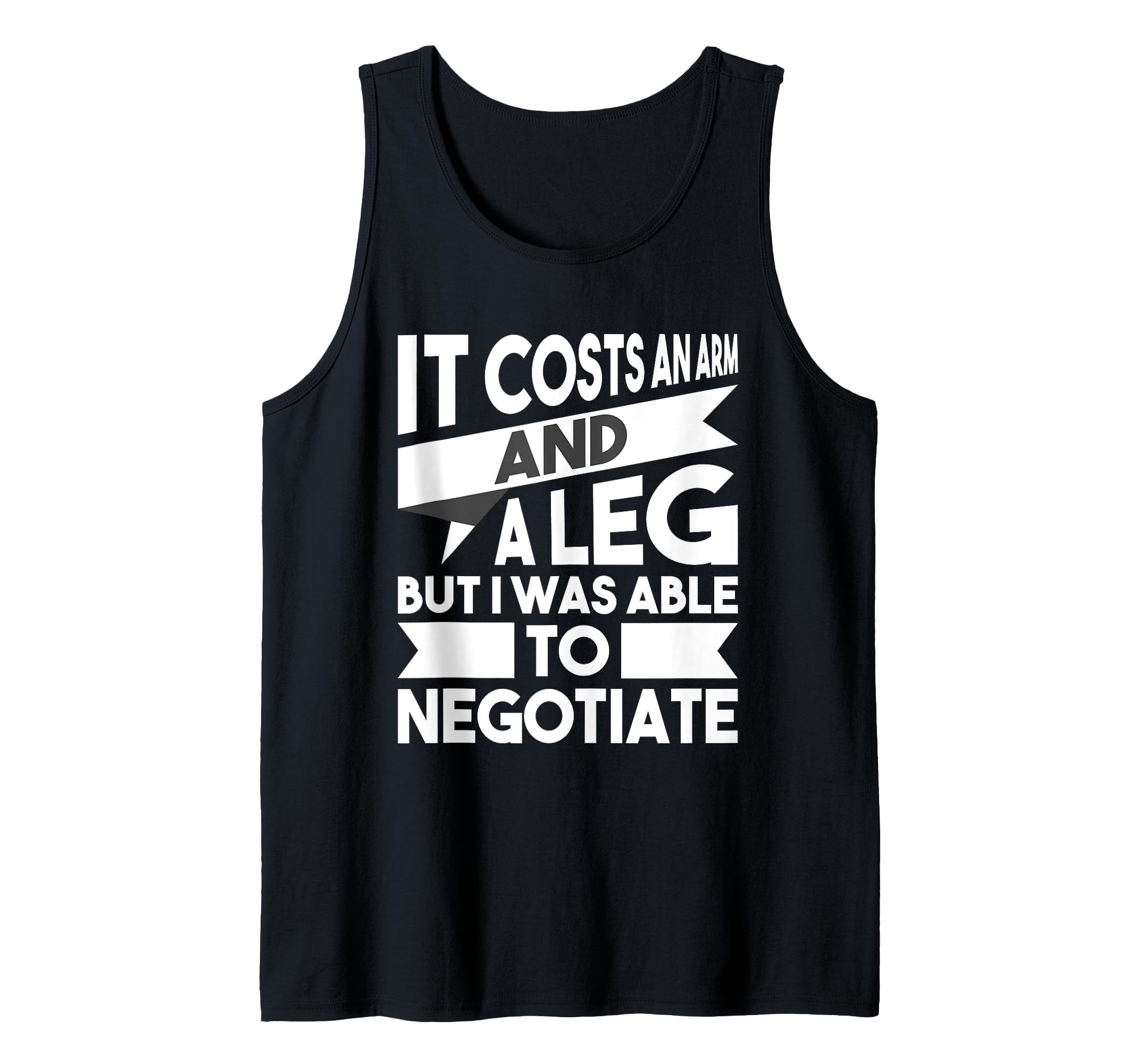 I Was Able To Negotiate - Handicap Wheelchair Amputee Tank Top