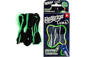 ZipString Lightning Luma Replacement Strings for Rope Launcher Toy – Pack of 3 – UV Reactive Glow in The Dark Fidget for Kids & Adults – Shark Tank Featured – Device Not Included