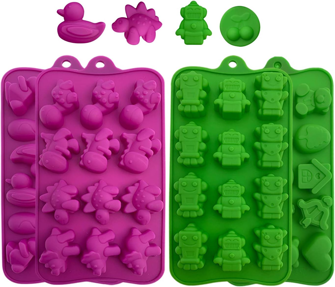 Silicone Baking, Candy and Chocolate Molds Small Flexible Mold for
