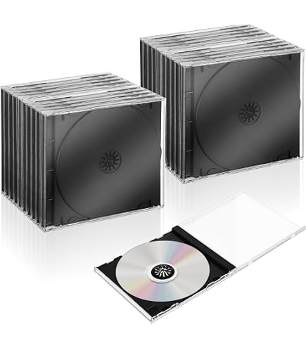 CD Case Jewel Standard com: Single 10.4 Clear | mm Box Progo® Size