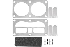 DECKMAN 5140118-80 5140118-79 Z-CAC-291-1 Air Compressor Head Gasket Compatible with Craftsman De-Walt air compressor pumps -for CPL55GH8W 5.5 Horsepower 8 Gallon Air Compressor/With Valve Plate Head Gaskett