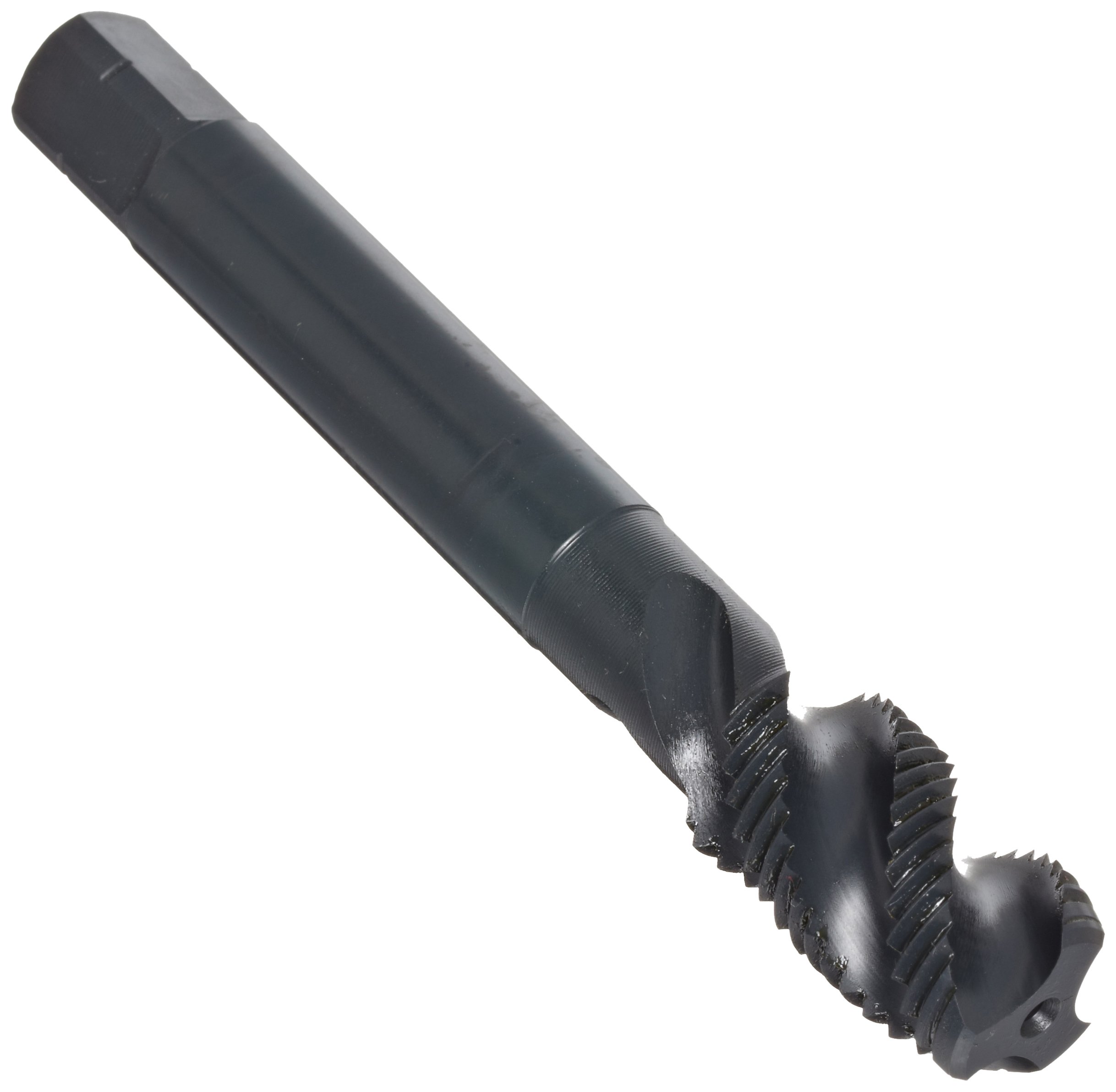 Dormer E0333/4 Series E033 HSS-E-PM Spiral Flute Machine Tap UNF with Steam Tempered Finish, ISO Standard, 3/4"-16 Thread, 19.050 mm Cutting Diameter, 112 mm Length