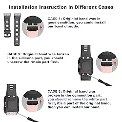 TopPerfekt Watch Band for Garmin Forerunner