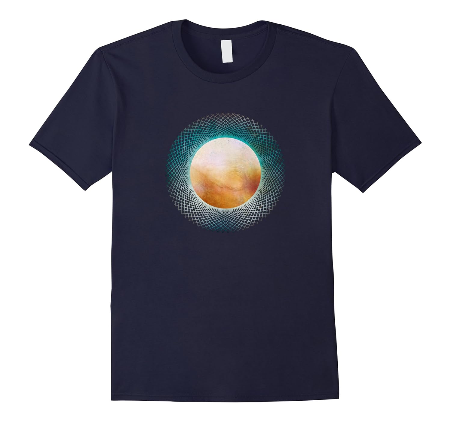 Space Science Geometric T-Shirt - The Window-Rose