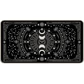 TopXmai Boho Sun and Moon Door Mat 17 x 30, Witchy Celestial Gothic Doormat,Moon Phase Doormat Outdoor, Front Door Mat Indoor Outside Entrance Boho