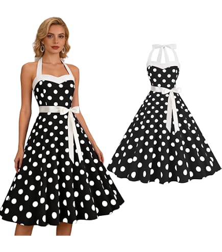 Retro Pink and White Plaid Slip Dress, Checkered Dress, 1950s 1960s Dresses for Women Adult Tea Party 50s Pin Up Dress Doll Dance Photoshoot Blue S : Clothing, Shoes & Jewelry