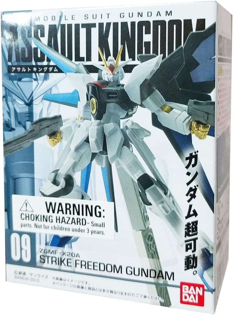 Gundam Assault Kingdom 09 ZGMF-X20A Strike Freedom Gundam Mini Figure