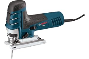 BOSCH JS470EB Corded Barrel-Grip Jig Saw - 120V Low Vibration, 7.0-Amp Variable Speed for Smooth Cutting up to Up to 5-7/8" I