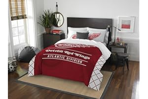 NHL Draft Full/Queen Comforter and 2 Sham Set