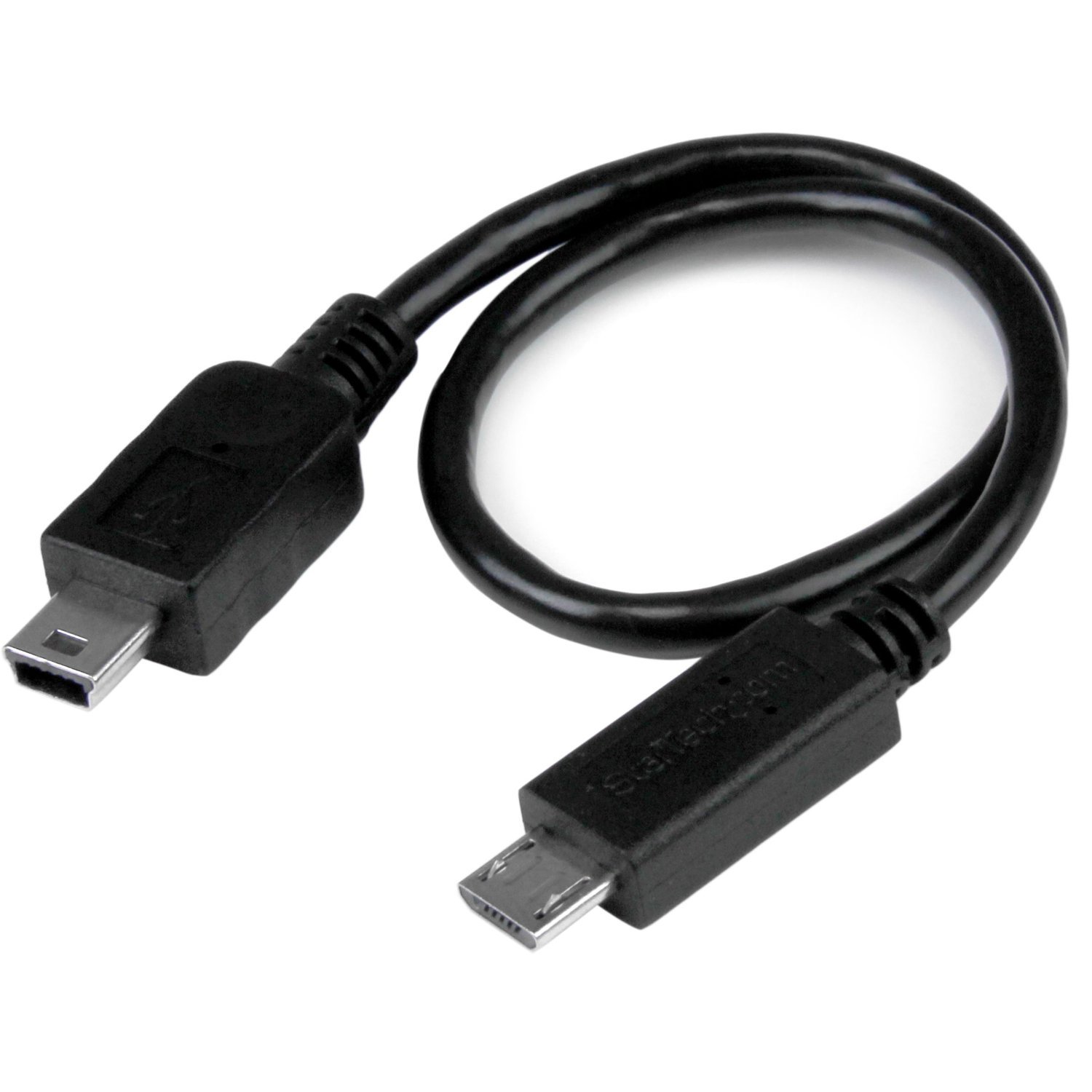 Startech 8" Micro USB to Mini USB OTG Cable for Smartphones/Tablets