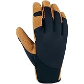 Carhartt Men's GD0870M Leather High Dexterity Secure Cuff Glove