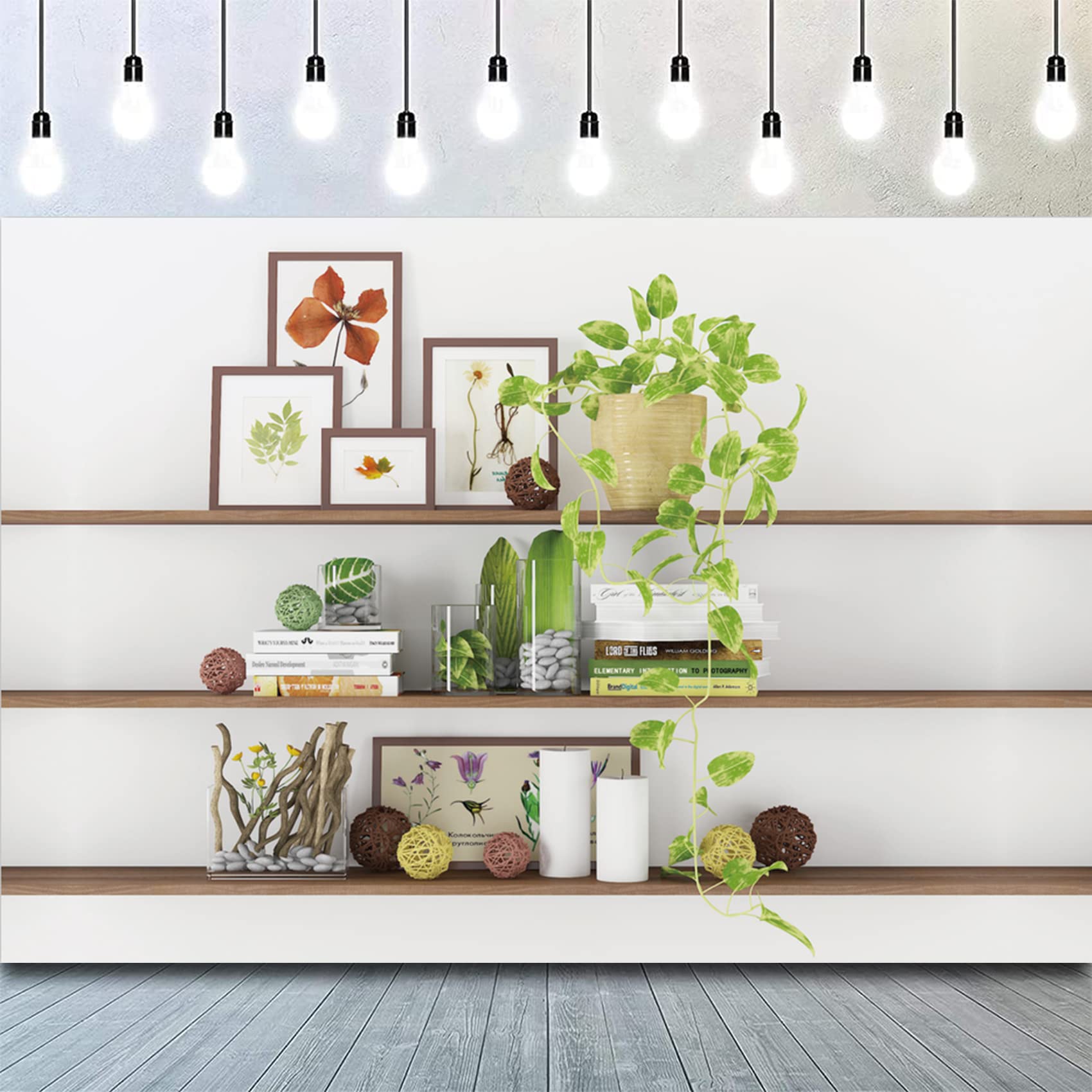 CSFOTO 10x7ft Modern Living Room Decor Backdrop