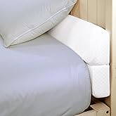 HOMBYS Wedge Pillow Headboard for Bed Gap,Foldable Bed Wedge Gap Filler King Size,Matterss Gap Filler,Multi Functional Bed Crack Pillow, Fill The Gap (0-7") Between Your Headboard and Mattress,White