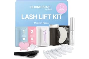 Korean Lash Lift Kit – 5 Sets At Home Eyelash Perm Kit with Upgraded Glue, Eyelash Lift Kit, DIY Lash Perm Easy for Beginner & Professional, Semi Permanent Perming Wave Suitable For Salon & Home