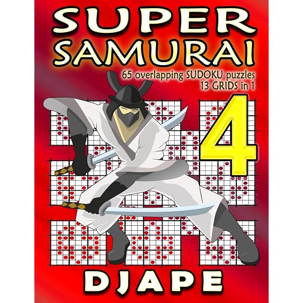 Super Samurai Sudoku: 65 overlapping puzzles, 13 grids in 1