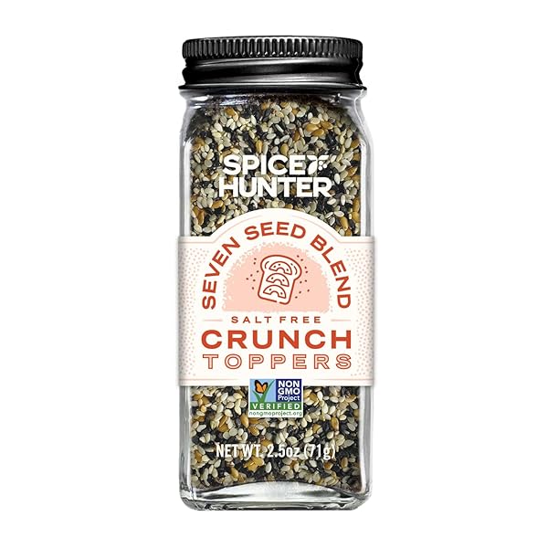 THE SPICE HUNTER CRUNCH TOPPERS (ZESTY ITALIAN SEASONING, 2.1 OZ JAR)