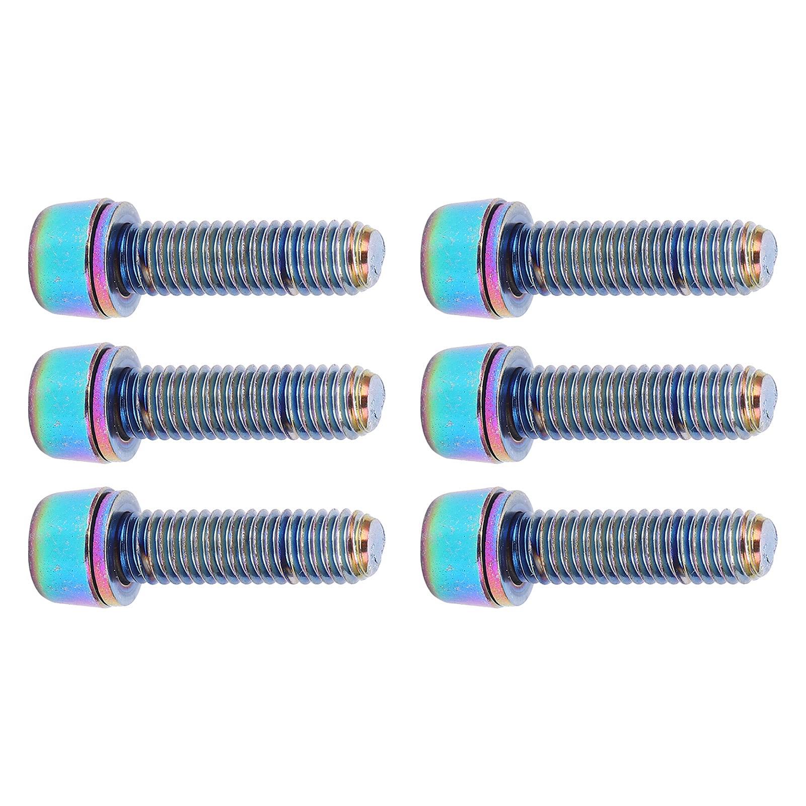 CCYLEZ Bike Stem Screws, Hex Tapered Screw Stainless Steel Screws Bike Universal for Fixing Bike Stem Post Clamp(M5)