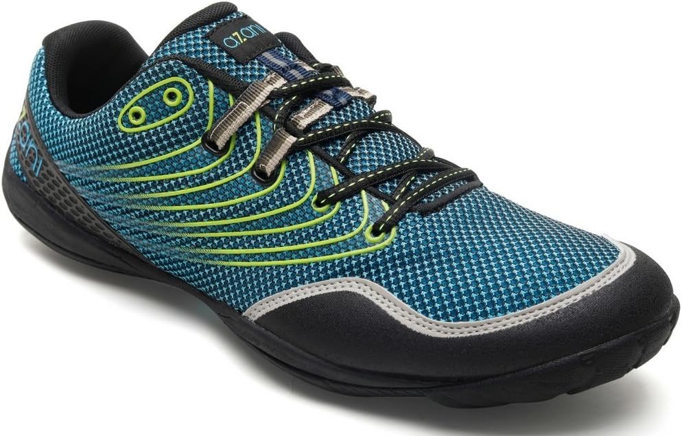AZANI Rapid Racer Minimal Running Shoes | Barefoot Trail and Road Running Shoe - Fitness, Athletic Zero Drop Sneaker-Red