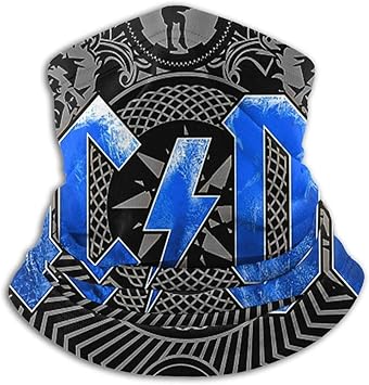 Amazon Co Jp エーシー ディーシー Ac Dc Black Ice ネックウォーマー マフラー ターバン ヘッドバンド 防寒防風 多機能 軽量 帽子 ヘッドバンド ネック ゲーター マジックスカーフ通気 吸汗速乾 スポーツ アウトドア