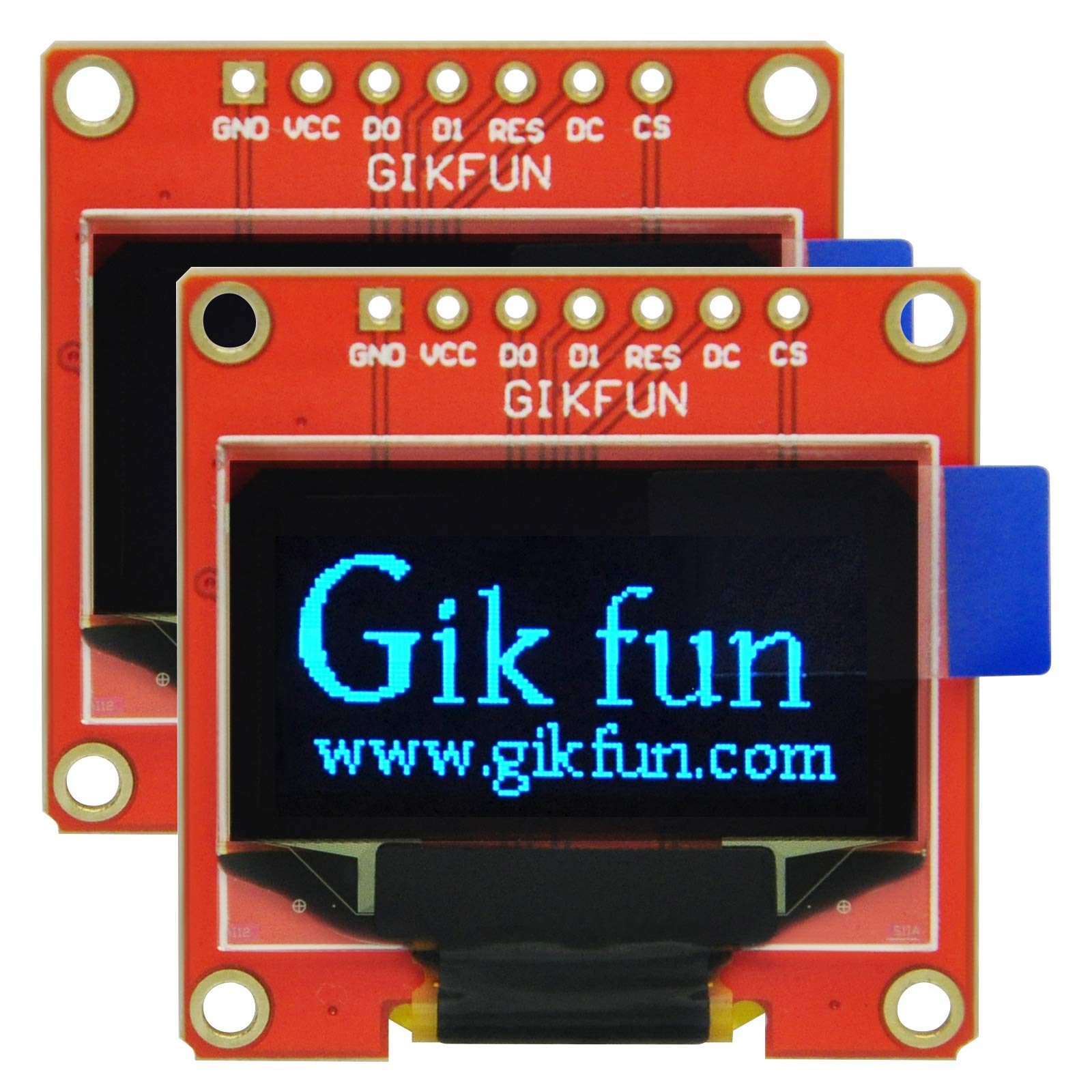 Gikfun IIC SPI Oled Display Module for Arduino Raspberry Pi ESP8266 Microcontroller ARM Diy (0.96 Inch (7 Pin))