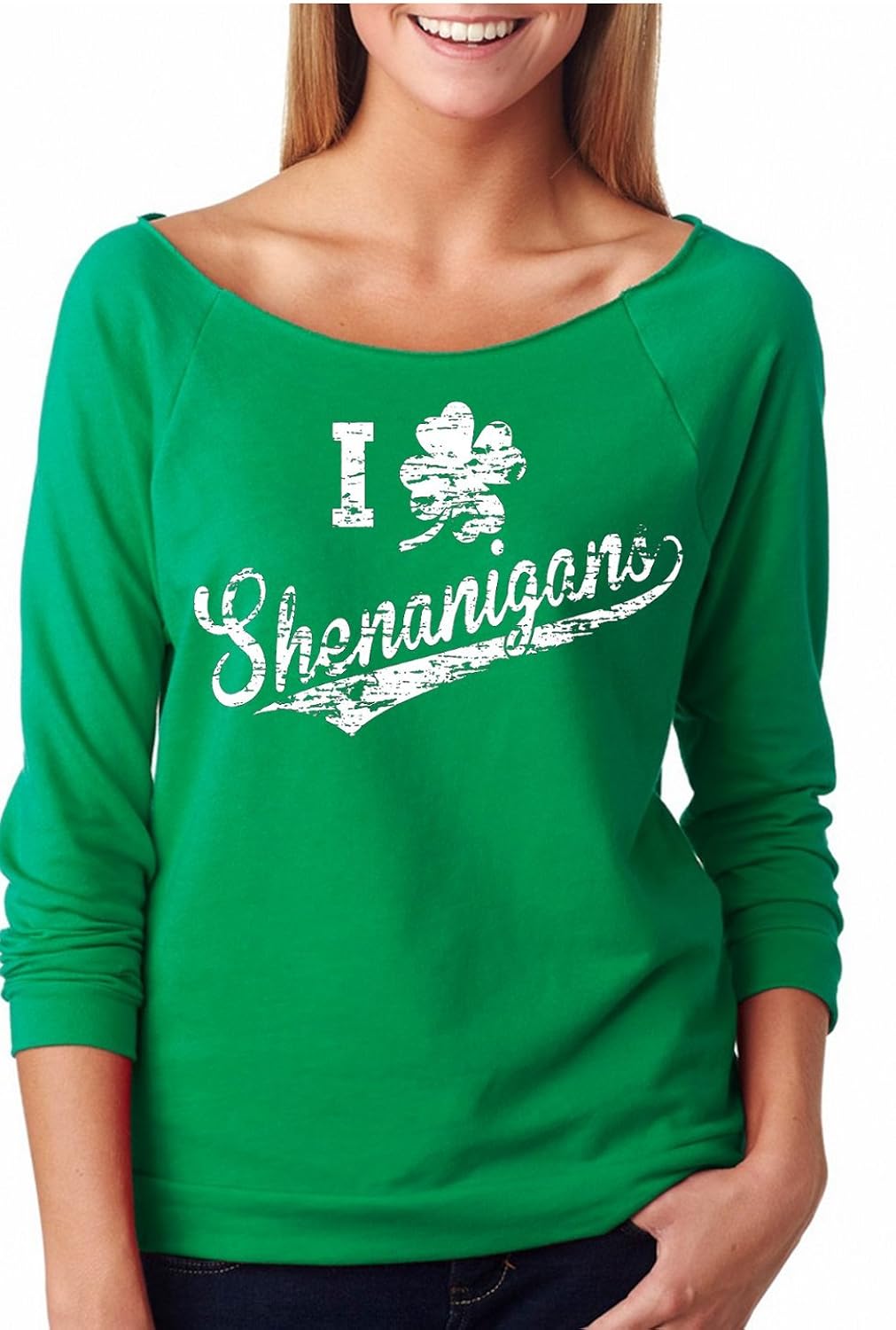 Kelly green plus size tops Clearance