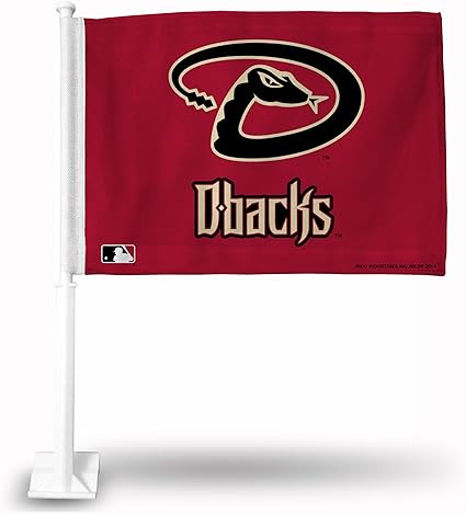 Amazon Com Arizona Diamondbacks Car Flag Sports Fan Automotive
