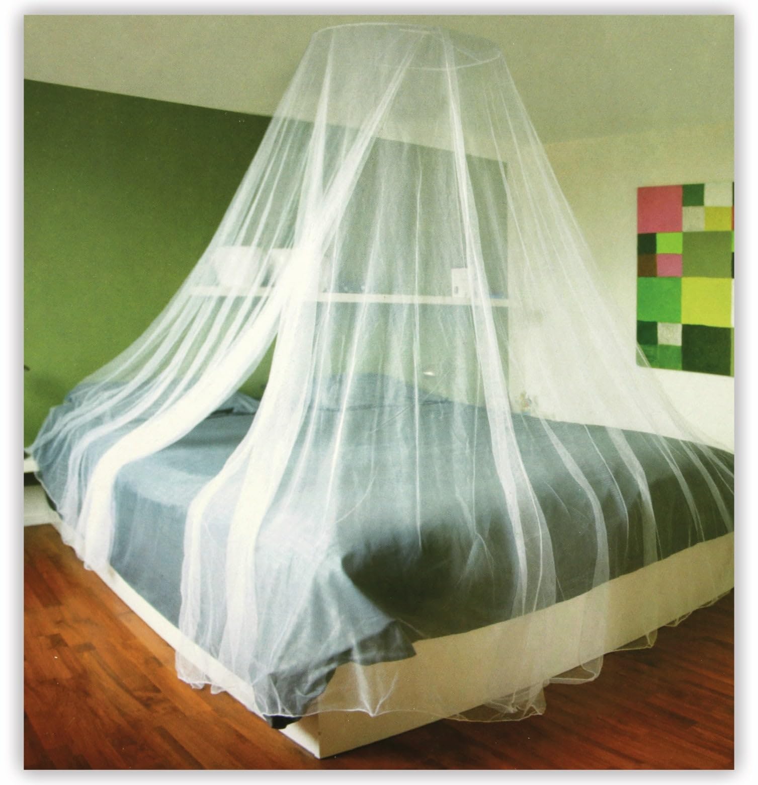 Guard 'n Care Mosquito net - Protects against all insects - With suspension system - 60 x 250 x 1200 cm - White