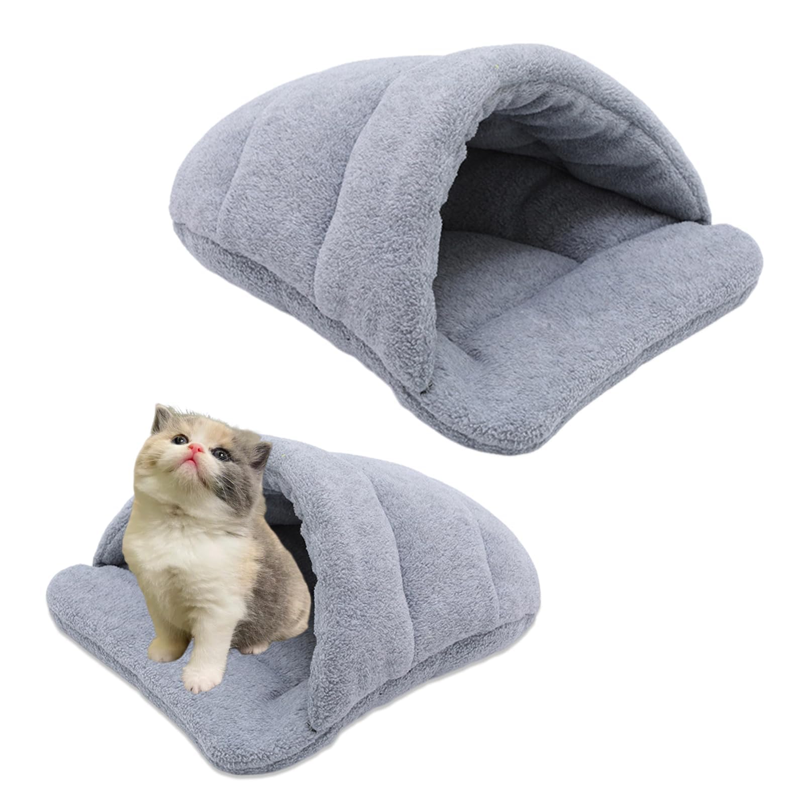 PGKDYC Guinea Pig Bed, 38 * 28cm Rabbit Bed, Shaped Like A Plush Slipper, Warm and Comfortable, Small and Lightweight, for Guinea Pigs, Hamsters, Bunny Rabbits, Kittens, for Pets Within 1~1.5KG