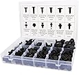 SunplusTrade 240 Pcs Push Type Retainer Clips for Toyota GM Ford Honda Acura Chrysler with Plastic Storage Case